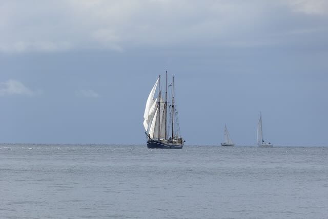 Segelboote wie auf Gemälden 2